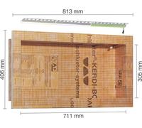 Schlüter® KERDI BOARD NLT Niches murales 711 x 305 x 89 RGB+ blanc (KB12NLTP5AE9)