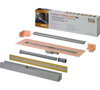 Schlüter KERDI-LINE-A-SET KLA19EB90S1 Goulotte de douche 90 cm