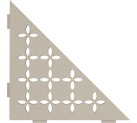 Schlüter SES1D5TSC-S1 Support floral 210x210mm crème