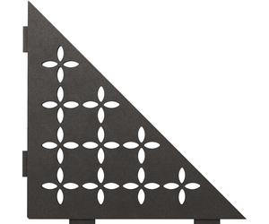 Schlüter SES1D5TSDA-E-S1 Repose Floral 210x210mm Anthracite foncé