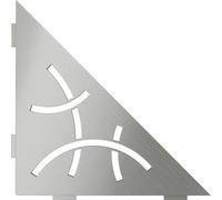 Schlüter SES1D6EB-S1 Support Curve 210x210mm en acier inoxydable brossé