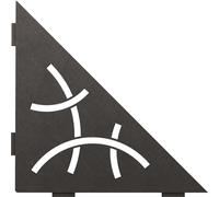 Schlüter SES1D6TSDA-E-S1 Support Curve 210x210mm Anthracite foncé