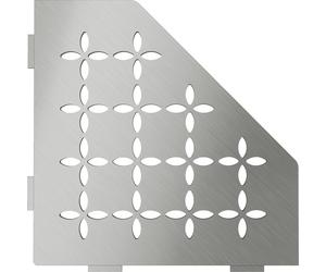Schlüter SES2D5EB-E-S2 Support floral 75x195x195x75mm en acier inoxydable brossé