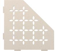 Schlüter SES2D5TSI-E-S2 Repose Floral 75x195x195x75mm Ivoire
