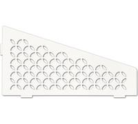 Schlüter SES3D5MBW-E-S3 Repose Floral 62x295x154mm Blanc brillant mat