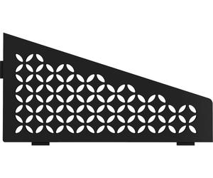 Schlüter SES3D5MGS-E-S3 Étagère Floral 62x295x154mm Noir graphite mat
