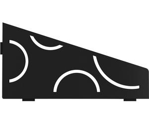 Schlüter SES3D6MGS-E-S3 Plateau Courbe 62x295x154mm Noir graphite mat