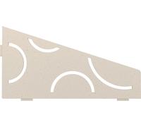Schlüter SES3D6TSI-E-S3 Plateau Courbe 62x295x154mm Ivoire