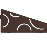 Schlüter SES3D6TSOB-E-S3 Plateau Courbe 62x295x154mm Bronze