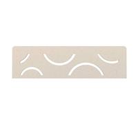 Schlüter SNS1D6TSI N S1 Plateau Curve 87x300mm Ivoire