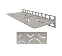 Schlüter SWS1D6TSSG-W-S1 Plateau Curve 115x300mm Gris pierre