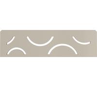 Schlüter SNS1D6TSC N S1 Support Curve 87x300mm Crème