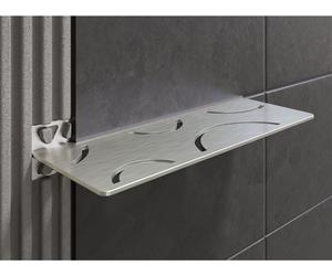 Schlüter SWS1D5MGS-W-S1 Rebord Floral 115x300mm Noir graphite mat