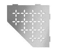 Schlüter SES2D5EB-E-S2 Support floral 75x195x195x75mm en acier inoxydable brossé