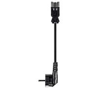 Schmachtl 92.232.3007.1 Câble de raccordement avec raccord GST18 et fiche Schuko Noir Longueur 3000 mm