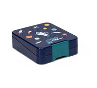 schmatzfatz Easy Bento Lunch Box Enfant - Sans BPA - Boîte à repas avec 4 compartiments - Ouverture et Nettoyage Facile - Idéal pour l'école, Sport et la Maternelle