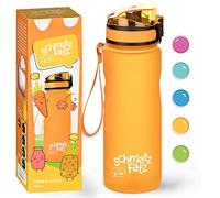 schmatzfatz Gourde Enfant 500 ml - Étanche et Sans BPA, avec Infuseur à Fruits, Design Transparent, pour le Sport, la Randonnée, l'École et la Salle de Sport