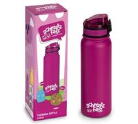 schmatzfatz Gourde isotherme, étanche, 550 ml, en acier inoxydable, pour boissons chaudes et froides, pour l'école et la maternelle, sans BPA, pour filles et garçons