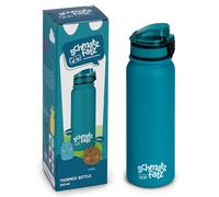 schmatzfatz Gourde isotherme, étanche, 550 ml, en acier inoxydable, pour boissons chaudes et froides, pour l'école et la maternelle, sans BPA, pour filles et garçons