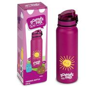 schmatzfatz Gourde isotherme, étanche, 550 ml, en acier inoxydable, pour boissons chaudes et froides, pour l'école et la maternelle, sans BPA, pour filles et garçons