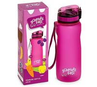 schmatzfatz Gourde Sport, Bouteille d'Eau Sport qui Garde l'Eau Froide, Gourdes pour Adultes, Enfants, Gourde en Plastique Sans BPA, Etanches pour Homme, Femme, Gourde dEau, 800ml, Violette