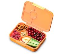 schmatzfatz Lite Boîte à repas pour enfants - Boîte à bento légère avec 4 à 6 compartiments, en Tritan sans BPA, étanche et lavable au lave-vaisselle, pour l'école, la crèche et les sorties