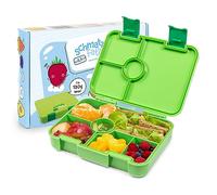 schmatzfatz Lite Boîte à repas pour enfants - Boîte à bento légère avec 4 à 6 compartiments, en Tritan sans BPA, étanche et lavable au lave-vaisselle, pour l'école, la crèche et les sorties