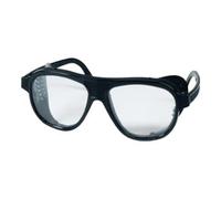 Schmerler Lunettes de protection EN 166 branches noires, verres transparents nylon, plasti Quantité:1