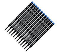 Schmidt 888F Safety Lot de 12 recharges pour stylo roller en céramique Bleu