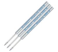 Schmidt MegaLine 4889 Lot de 3 recharges sous pression Encre bleue