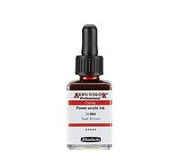 Schmincke : Aero Color Finest Acrylic Ink : 28ml : Candy Teak Brown