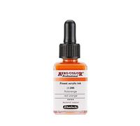 Schmincke : Aero Color Finest Acrylic Ink : 28ml : Red Orange