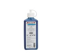 Schmincke - AERO COLOR® Professional, bleu primaire cyan 250 ml, 28405027, peinture acrylique fluide, riche en couleur pour la peinture acrylique, l'aérographie, les techniques mixtes et l'encre acrylique.