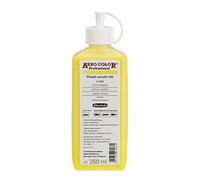 Schmincke - AERO COLOR® Professional, Jaune citron 250 ml, 28201027, peinture acrylique fluide, riche en couleur pour la peinture acrylique, l'aérographie, les techniques mixtes et l'encre acrylique.