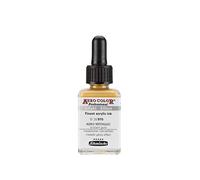 Schmincke - AERO COLOR Professional - Peinture pour aérographe - Pour effet - 28ml - Or brillant métallique