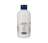 Schmincke - AKADEMIE® Acryl color, Blanc de titane en tube de 500 ml, 23 111 028, couleurs acryliques fines pour artistes, brillante, très résistante à la lumière et sans cadmium, pour la peinture acrylique, mixed media.
