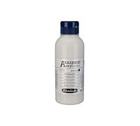 Schmincke - AKADEMIE® Acryl color, blanc minéral 250 ml, 23115027, peinture acrylique pour artistes, brillante, très résistante à la lumière et sans cadmium, pour la peinture acrylique, mixed media.