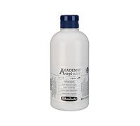 Schmincke - AKADEMIE® Acryl color, blance mélange 500 ml, 23113028, peinture acrylique pour artistes, brillante, très résistante à la lumière et sans cadmium, pour la peinture acrylique, mixed media.