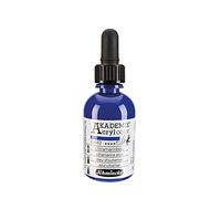 Schmincke - AKADEMIE® Acryl color INK, bleu outremer, 50 ml, 23 442 024, encre acrylique pigmentée pour la peinture, l'écriture, l'aérographie.
