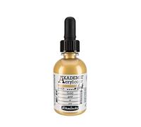 Schmincke - AKADEMIE® Acryl color INK, or, 50 ml, 23 801 024, encre acrylique pigmentée pour la peinture, l'écriture, l'aérographie.
