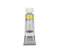Schmincke - AKADEMIE® Acryl color, teinte jaune de cadmium en tube de 60 ml, 23223011, peinture acrylique pour artistes, brillante, très résistante à la lumière et sans cadmium, pour la peinture acrylique, mixed media