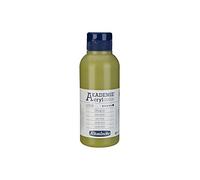 Schmincke - AKADEMIE® Acryl color, vert olive 250 ml, 23558027, peinture acrylique pour artistes, brillante, très résistante à la lumière et sans cadmium, pour la peinture acrylique, mixed media.