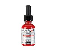Schmincke - AQUA DROP, aquarelle liquide à base de pigments, rouge vermillon en flacon pipette de 30 ml, 24320034, pour la peinture aquarelle, la calligraphie, le lettrage à la main, l'aérographie