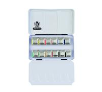 Schmincke Aquarell AKADEMIE Boîte métallique 12x1/2 godets 75 112 097