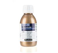 Schmincke - Bronze acrylique, or pâle, 150 ml, 15 823 020, pour effets métalliques brillants sur des tableaux acryliques, papier, toile, bois, métal, plastique, plâtre