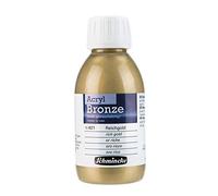 Schmincke - Bronze acrylique, or riche, 150 ml, 15 821 020, pour effets métalliques brillants sur des tableaux acryliques, papier, toile, bois, métal, plastique, plâtre