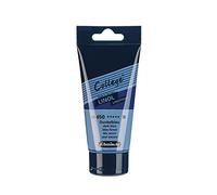 Schmincke - College® Linol, l'encre pour linogravure, bleu foncé en tube de 75 ml, 39450013, à base d'eau, à faible odeur, résistante à la lumière, impression régulière.