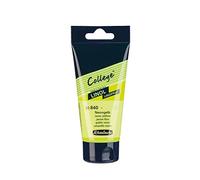 Schmincke - College® Linol, l'encre pour linogravure, jaune fluo en tube de 75 ml, 39840013, à base d'eau, à faible odeur, résistante à la lumière, impression régulière.