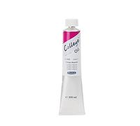 Schmincke - College® Oil, Magenta College en tube de 200 ml, 31350015, Couleurs à l'huile pour artistes, pigments d'artistes éprouvés et huiles végétales naturelles, bonne résistance à la lumière.