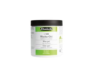 Schmincke Gel de cire pour peintures acryliques 50536057 Medium pour effets mats Pot de 250 ml modifie l'effet de surface des peintures acryliques